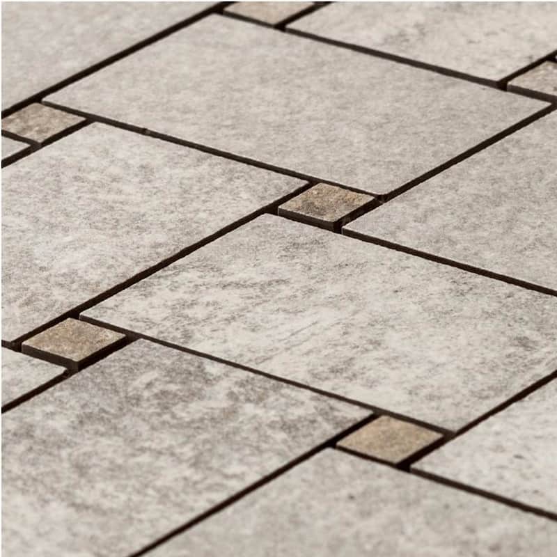 The Wilds 2x4 Matte Stone Look Porcelain Mosaic Tile - Floor, Wall, Backsplash