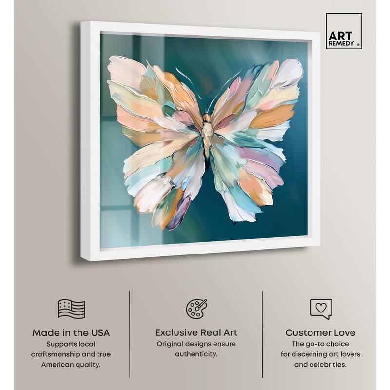 Wings of Duality Shadowbox by Art Remedy