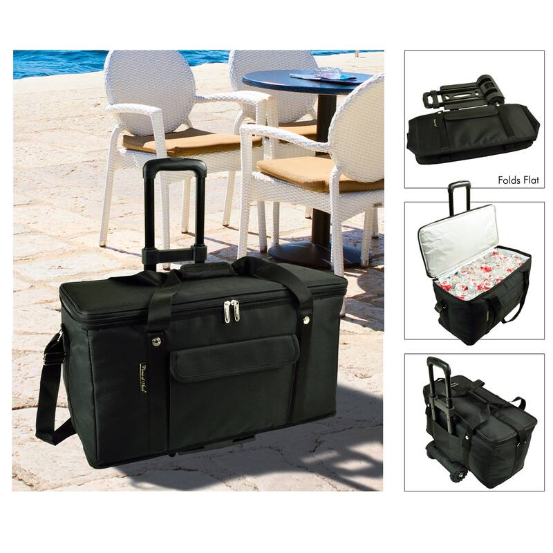 Purdue Boilermakers Collapsible Cooler on Wheels 64 Can
