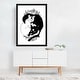 Love between cat and dog Mixed Media Animals Cartoon Art Print/Poster ...