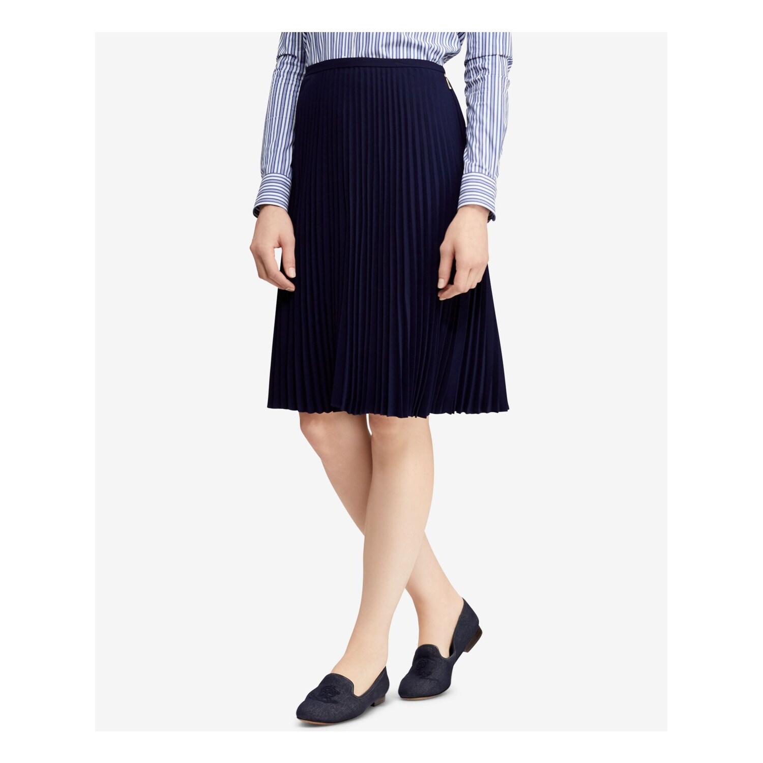 navy blue skirts for work