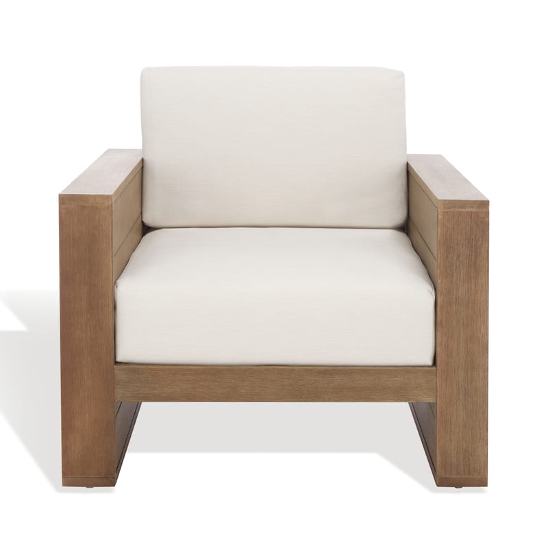SAFAVIEH Couture Santiago Eucalyptus Patio Chair - 32"W x 34"D x 26"H