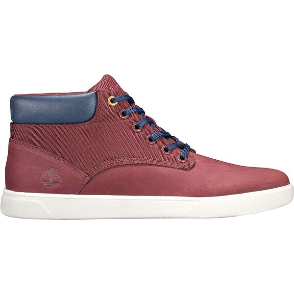 timberland groveton leather and fabric chukka