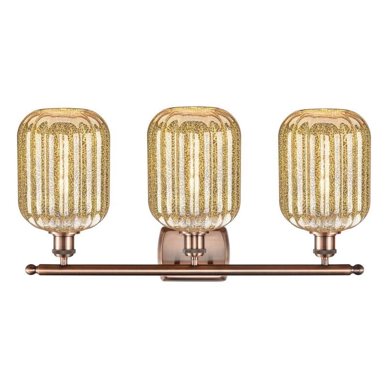 Innovations Lighting Endless Possibilities Ballston - Preston - 3 Light 27" Jar Shade Bath Vanity Light