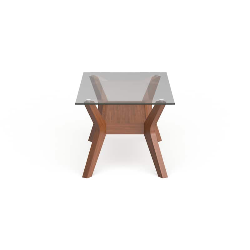 Carson Carrington Kristiansand Walnut Finished Coffee Table