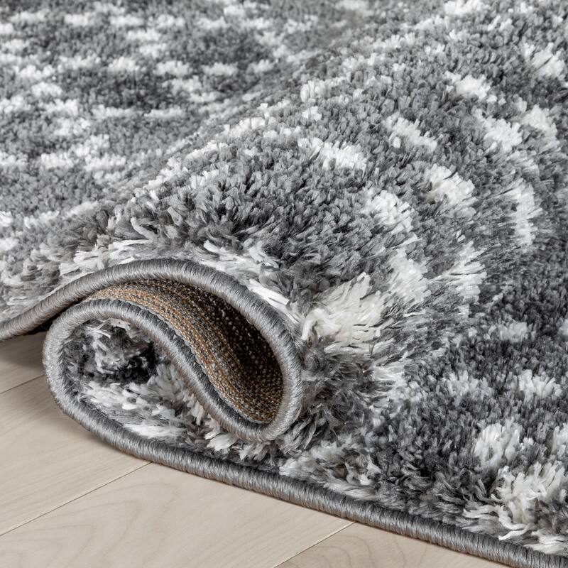 Well Woven Celeste Evora Moroccan Diamond Pattern Area Rug