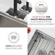 preview thumbnail 7 of 14, STYLISH 28 inch Stainless Steel 16G 60/40 Double Bowl Workstation Kitchen Sink - 28" x 19" x 10"