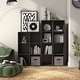 preview thumbnail 162 of 202, DH BASIC Modern Wood Customizable Stackable Storage Organizer - Cube Shelves, Drawer Cabinet, Bookcase with Doors by Denhour