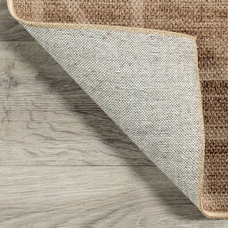 Velma Easy Jute Machine Washable Area Rug