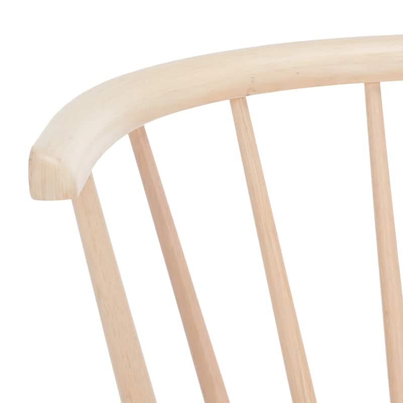 SAFAVIEH Home Blanchard 18-inch Curved Spindle Side Chair [SET of 2] - 21"W x 21"D x 30"H