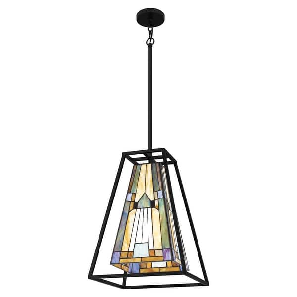slide 2 of 8, Caledonia 1-Light Matte Black Mini Pendant