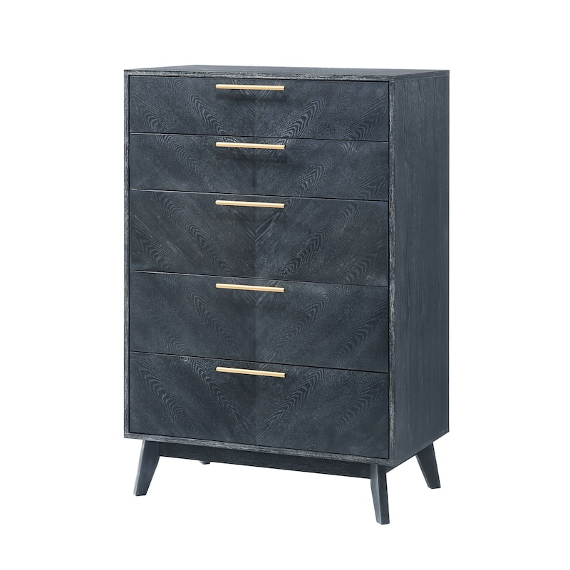 Modrest Alicia Modern Grey Ash Chest