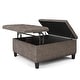 preview thumbnail 141 of 168, WYNDENHALL Elliot Transitional Table Ottoman
