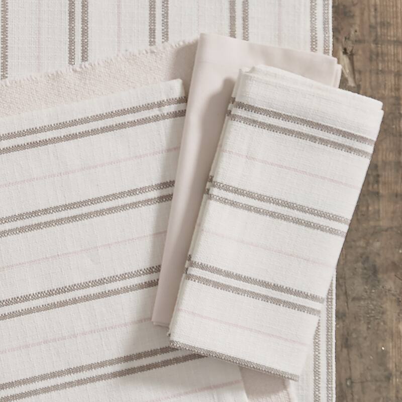 Split P Railroad Stripe Spring Woven Napkin Set of 4 - 20" x 20"