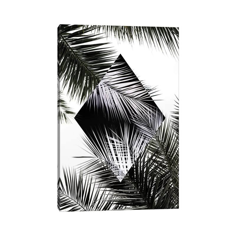 iCanvas "Palm Leaves II" by Mareike Bohmer Canvas Print