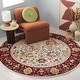 preview thumbnail 9 of 49, SAFAVIEH Kashan Yahavit Oriental Rug with Fringe