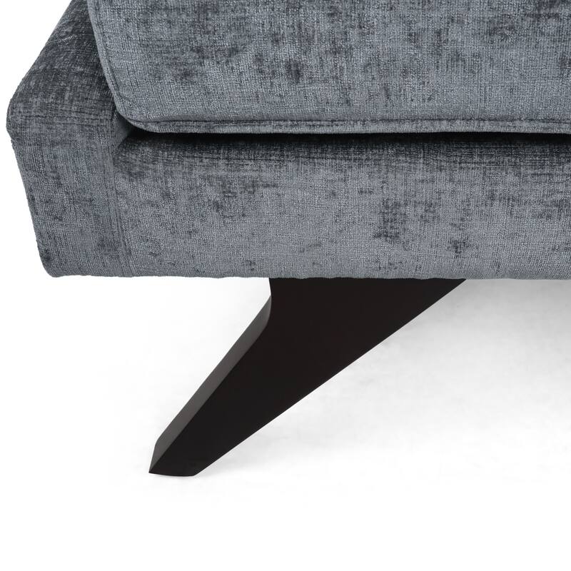 Cagle Mid-century Modern Chaise Lounge by Christopher Knight Home - 68.00" L x 27.50" W x 25.00" H