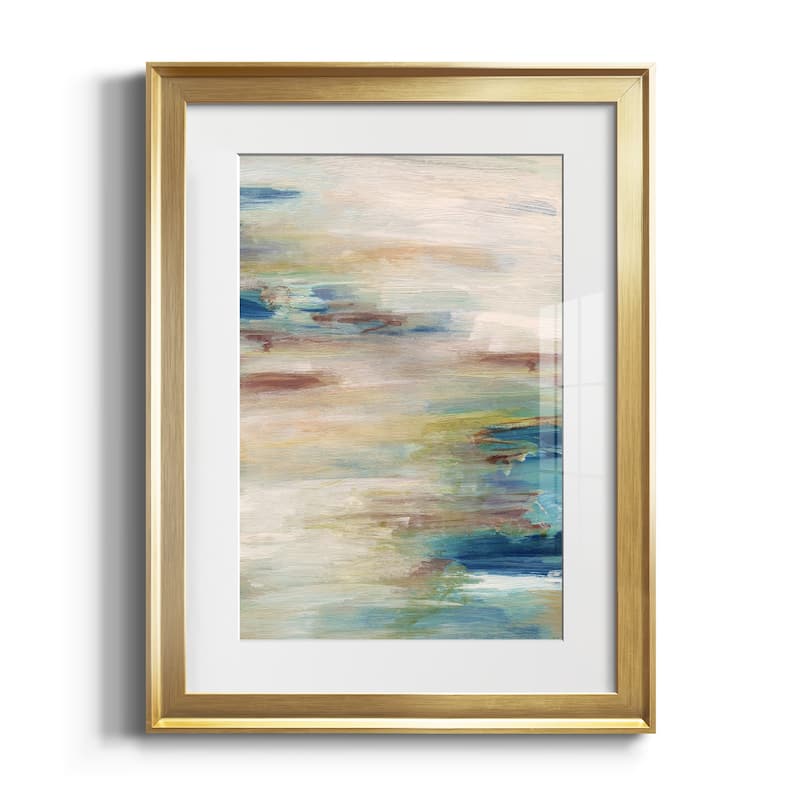 Meandering Coast Premium Framed Print - Ready to Hang