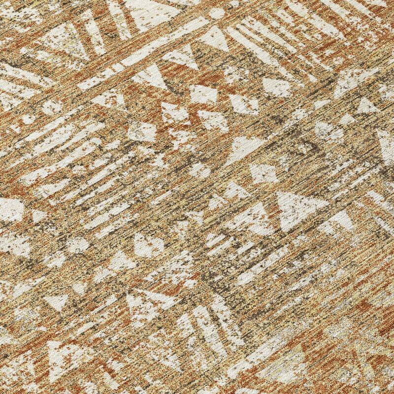 Machine Washable Indoor/ Outdoor Global Jara Chantille Rug