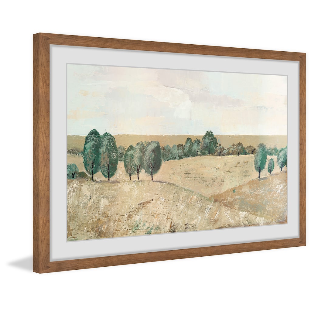 Blooming Fields Framed Print