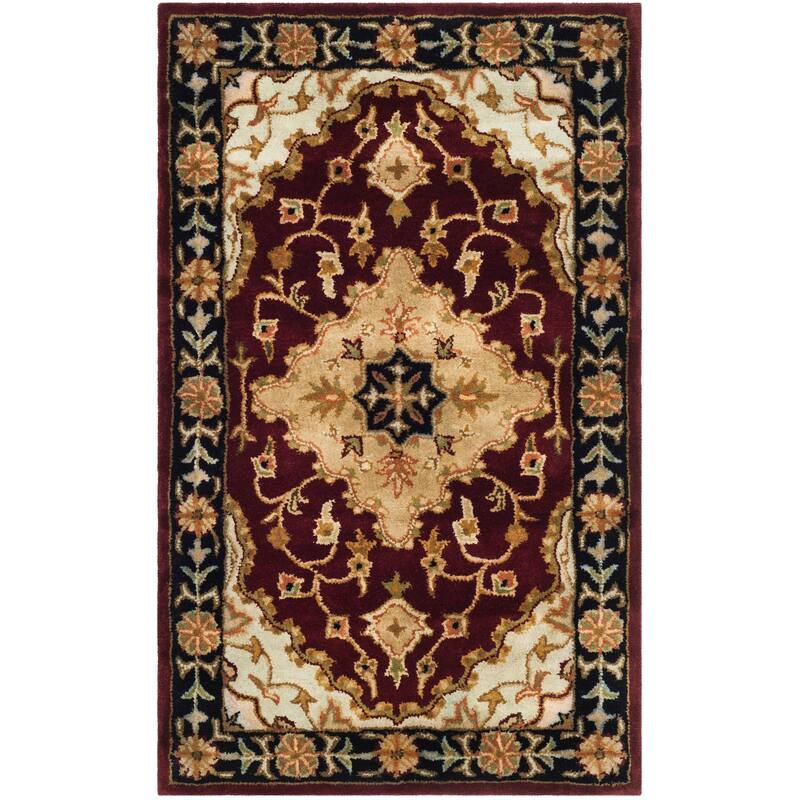 SAFAVIEH Handmade Heritage Kassandra Traditional Oriental Wool Rug