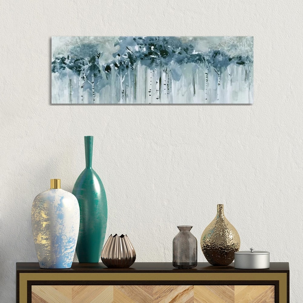iCanvas "Blue Birch Morning" by Susan Jill Canvas Print
