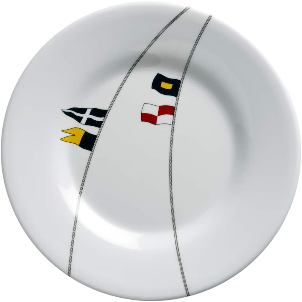 Regata Non-Slip Dessert Plate - Set of 6