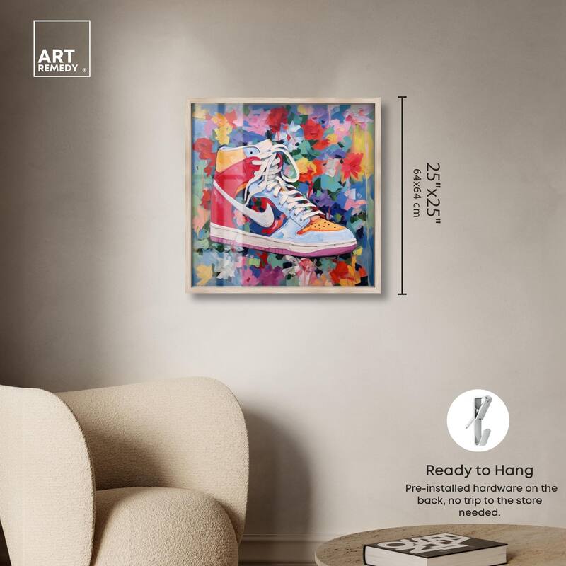 Whimsical Sneaker Shadowbox by Art Remedy