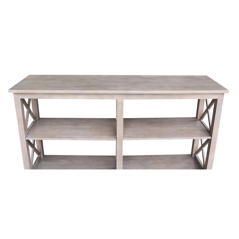 Hampton Solid Hardwood Sofa/ Server Table - 60" x 16" - 60" x 16"