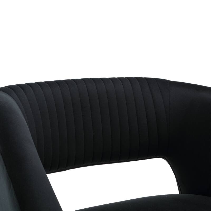 Upholstered Tufted Living Room Chair