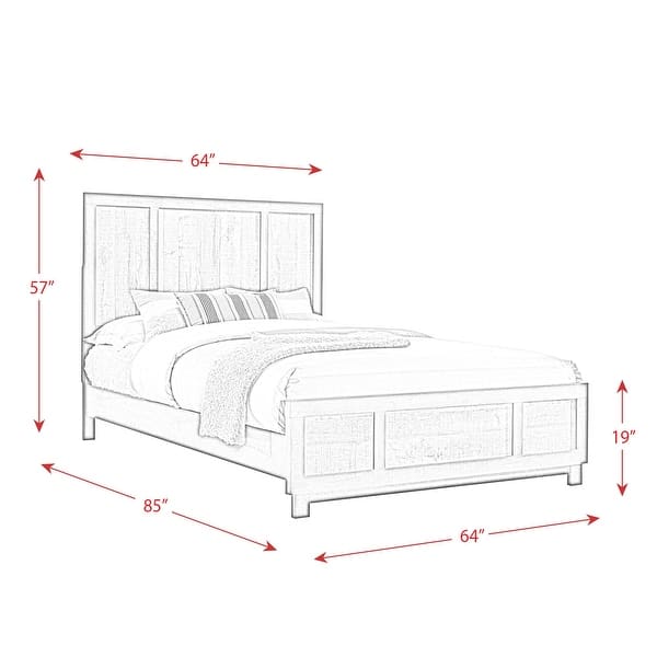 dimension image slide 0 of 3, Picket House Furnishings Harrison Queen Panel 3PC Bedroom Set