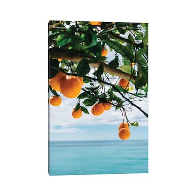 iCanvas "Amalfi Coast Oranges IV" by Bethany Young Canvas Print