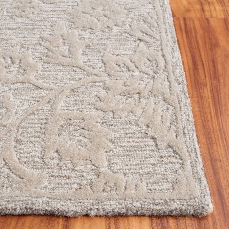 SAFAVIEH Handmade Glamour Fulden Wool/ Viscose Rug