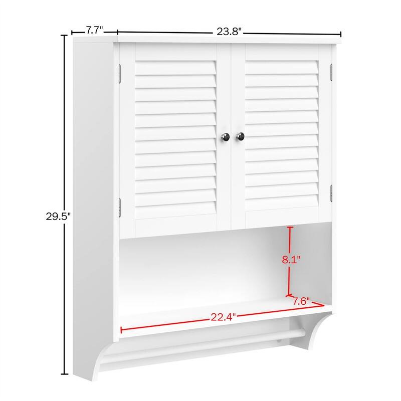 Wall-Mounted Bathroom Organizer