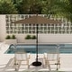 preview thumbnail 131 of 143, North Bend 9-foot Round Auto-tilt, Bronze Finish, Sunbrella Patio Umbrella by Havenside Home Taupe