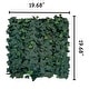 preview thumbnail 2 of 8, Artificial Green Foliage UV-protected for Outdoor Decor (Set of 4)
