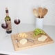 preview thumbnail 1 of 7, STYLISH 17 inches Large and Thick Bamboo Cutting Board with Juice Groove - 16.75" x 11"