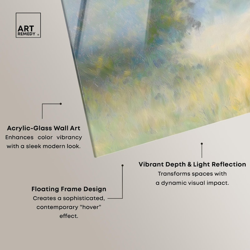Faded Horizon II Acrylic by Art Remedy, Ready to Hang