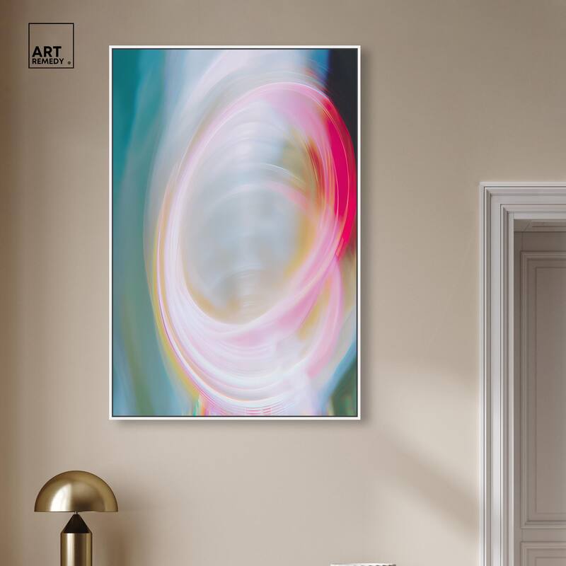 Swirling Light III Canvas by Art Remedy