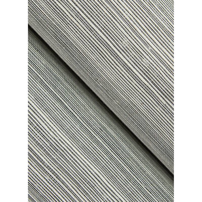 A-Street Prints Kenter Black Sisal Grasscloth Wallpaper