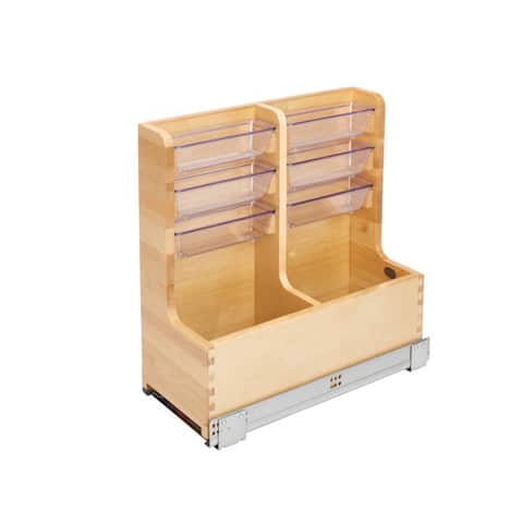 Rev-A-Shelf 441-15VSBSC-1 30 Inch Wood Vanity Base Cabinet Storage Organizer - 25