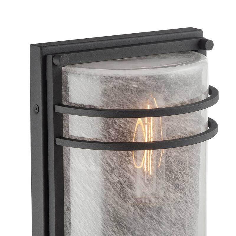 Artcraft Keswick 1-Light Outdoor Wall Sconce - Black Finish