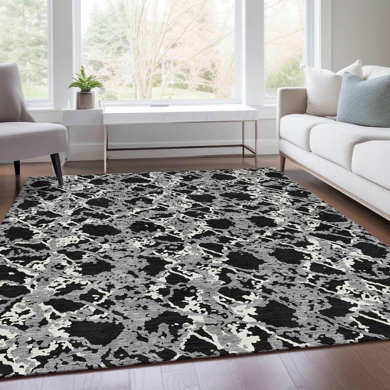 Premium Washable Super Soft Abstract Fusion Mayfield Rug