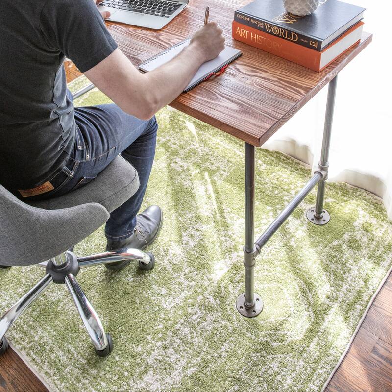 PIPE DECOR Solid Reclaimed Wood Desk with Authentic Industrial Pipe Legs