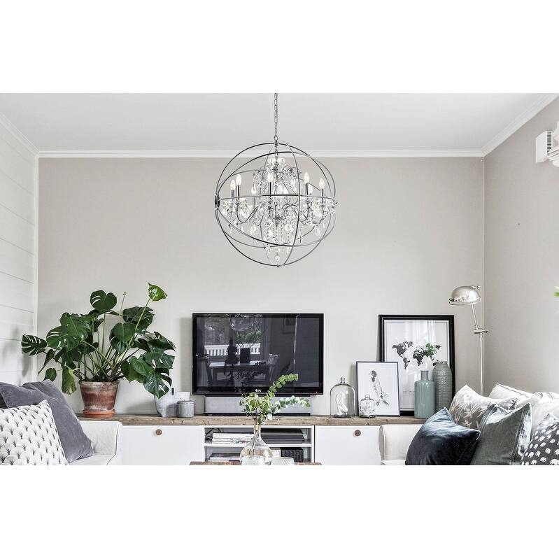 Coller 8-Light Crystal Pendant