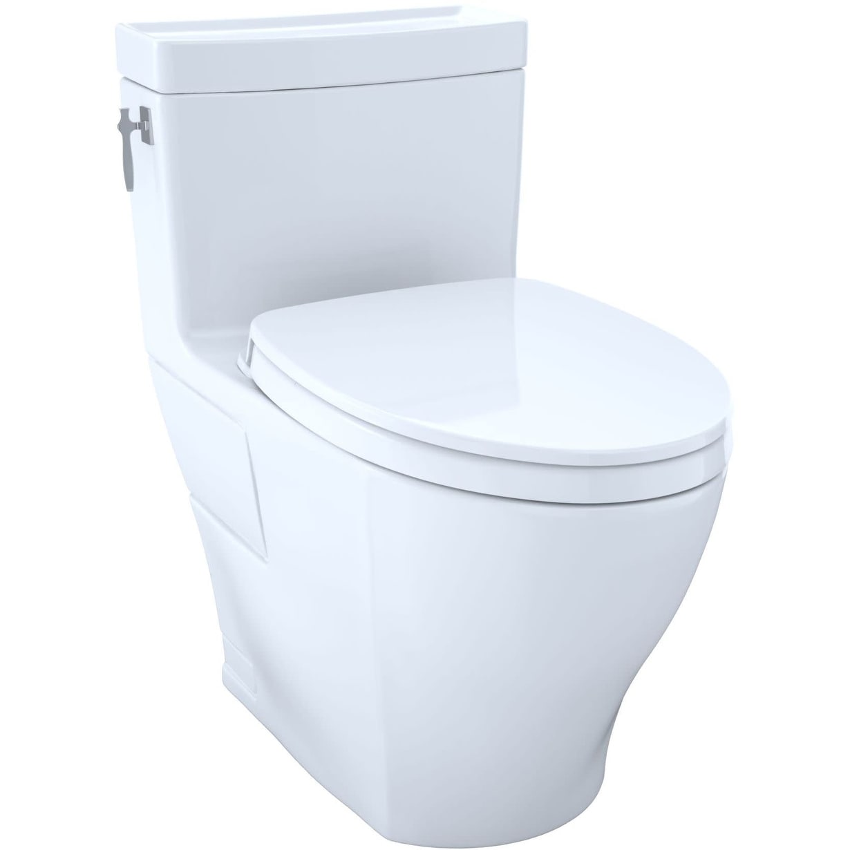 TOTO Aimes 1.28 GPF One-Piece Elongated Toilet with CeFiONtect Ceramic