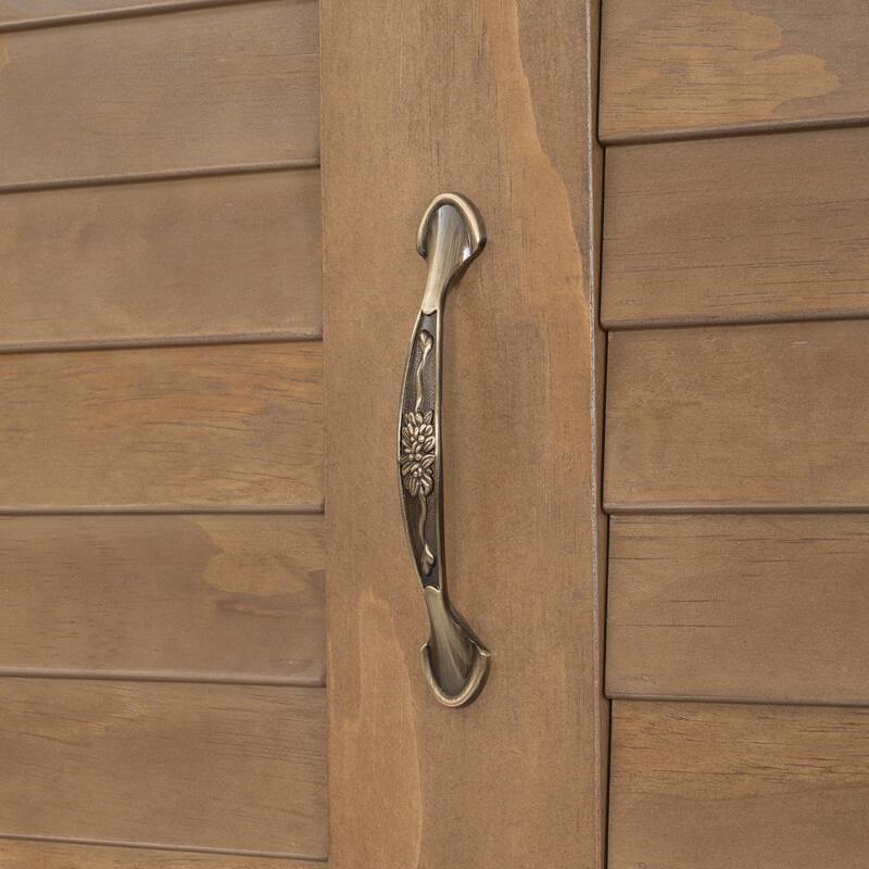 Queen Murphy Bed with Louvered Storage Shelves Foldable and Space-Saving Design