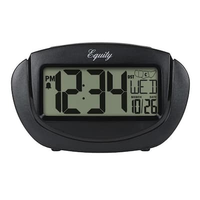 Equity by La Crosse 31022 Insta-Set LCD Alarm Clock