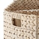 preview thumbnail 23 of 22, Large Laundry Hamper Basket w Lid and Liner Water Hyacinth