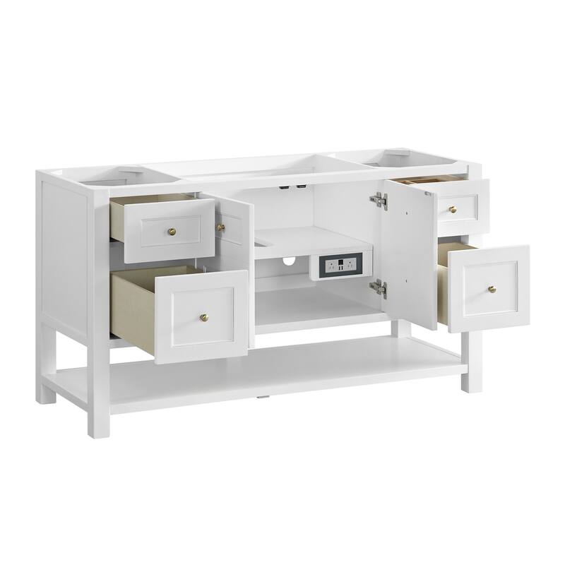 James Martin Vanities 330-V60S-FPBL Breckenridge 60" Free Standing